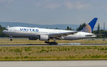 N774UA @ EDDF - touchdown on RW25R - by Friedrich Becker