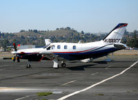 N700CT @ KCCR - 2002 SOCATA TBM-700 on Pacific States Aviation visitor's ramp @ Buchanan Field, Concord, CA - by Steve Nation