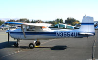 N3554U @ KCCR - Locally-based 1964 Cessna 150D @ Buchanan Field, Concord, CA (now with new owner in Browns Valley, CA) - by Steve Nation