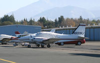 N8006J @ KCCR - Locally-based 1981 Piper PA-23-250 Aztec F with cockpit cover @ Buchanan Field, Concord, CA (to Fabulous Five Inc., Overland Park, KS 2011-1-21) - by Steve Nation