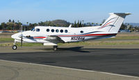 N528AM @ KCCR - Souse Brothers Ocean Towing Co., Coos Bay, OR 1985 Beech King Air 300 taxiing from Pacific States Aviation ramp @ Buchanan Field, Concord, CA - by Steve Nation