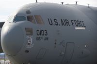 95-0103 @ KBOI - Parked on the Idaho ANG ramp.  105th AW, New York ANG. - by Gerald Howard