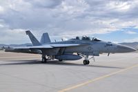 168255 @ KBOI - Parked on the south GA ramp. VAQ-130 Zappers.