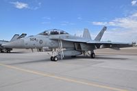 168255 @ KBOI - Parked on the south GA ramp. VAQ-130 Zappers.