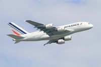 F-HPJH @ LFPG - Airbus A380-861, Take off rwy 06R, Roissy Charles De Gaulle airport (LFPG-CDG) - by Yves-Q