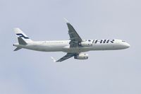 OH-LZI @ LFPG - Airbus A321-231, Take off rwy 06R, Roissy Charles De Gaulle airport (LFPG-CDG) - by Yves-Q