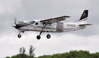 G-SYLV @ EGFH - Resident Grand Caravan operated by Skydive Swansea. - by Roger Winser