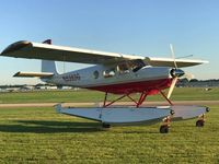 N5383G - Helio Gathering 2017 at EAA Airventure  prior to Air-Air photo shoot. - by Andrew Stolte