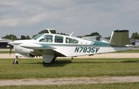 N7835V @ KOSH - Beech V35B