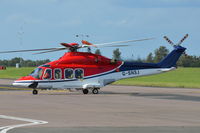 G-SNSJ @ EGSH - Just landed at Norwich. - by Graham Reeve