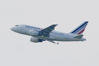 F-GUGG @ LFPG - Airbus A318-111, Take off rwy 08L, Roissy Charles De Gaulle airport (LFPG-CDG) - by Yves-Q