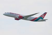 5Y-KZD @ LFPG - Boeing 787-8 Dreamliner, Take off rwy 08L, Roissy Charles De Gaulle airport (LFPG-CDG) - by Yves-Q