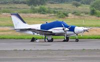 G-BZIT @ EGFH - Visiting Baron. - by Roger Winser