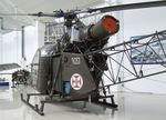 9217 - Sud-Est SE.3130 Alouette II at the Museu do Ar, Sintra