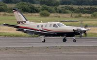 N616CM @ EGFH - Visiting TBM-850. - by Roger Winser