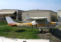 N3870J @ KVCB - Locally-based 1966 Cessna 150G in the weeds @ Nut Tree Airport, Vacaville, CA - by Steve Nation