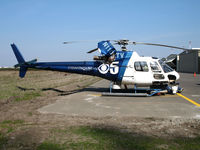 N110TV @ KVCB - Eyewitness News 5, San Francisco, CA 1988 Aerospatiale AS-350B Ecureuil down for unscheduled maintenance stop @ Nut Tree Airport, Vacaville, CA (to Helicopters Inc., Cahokia, IL 2007-11-13) - by Steve Nation