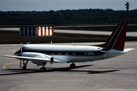G-BRAL @ EDDK - Grumman G-159 Gufstream I - Ford Motor Company - 76 - G-BRAL - 08.05.1991 - CGN - by Ralf Winter
