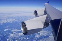 N117UA - West of Greenland. 38,000 feet. 2017. - by Clayton Eddy