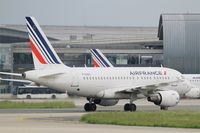 F-GUGL @ LFPG - Airbus A318-111, taxiing, Paris-Roissy Charles De Gaulle airport (LFPG-CDG) - by Yves-Q