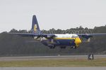 164763 @ KJAX - C-130T Hercules 164763 Fat Albert from Blue Angels Demo Team NAS Pensacola, FL