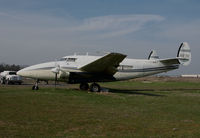 N6711 @ KVCB - Locally-based Howard 500 (nose gear, souped up 1966 Lockheed L-18 conversion) @ Nut Tree Airport, Vacaville, CA - by Steve Nation
