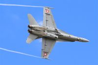 J-5015 @ LFSI - Swiss Air Force McDonnell Douglas FA-18C Hornet, On display, St Dizier-Robinson Air Base 113 (LFSI) Open day 2017 - by Yves-Q