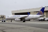 N844UA @ KSFO - Another foggy summer day. SFO. 2017. - by Clayton Eddy