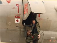 XH671 - Serving with 57 squadron circa 1986 - by Gary Joynes