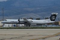 N438QX @ KBOI - Landing RWY 28R. - by Gerald Howard