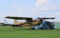 N8379Q @ KOSH - Cessna A185F - by Mark Pasqualino