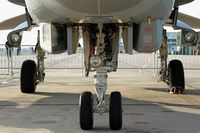 ZA369 @ LFSI - Royal Air Force Panavia Tornado GR.4A, Close view of front landing gear, St Dizier-Robinson Air Base 113 (LFSI) Open day 2017 - by Yves-Q