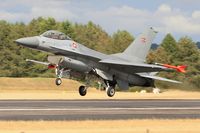 E-600 @ LFSI - Royal Danish Air Force SABCA F-16AM Fighting Falcon, Landing rwy 29, St Dizier-Robinson Air Base 113 (LFSI) Open day 2017 - by Yves-Q