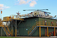 N116WG @ X6MO - On duty as a heli-deck trainer at the Offshore Training Base, Petrofac, Montrose, Angus, Scotland. ICAO X6MO used for reference only - by Clive Pattle