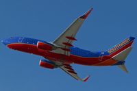 N408WN @ KBOI - Departing RWY 10L. - by Gerald Howard