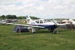 N1501J @ OSH - 1976 Rockwell International 112TC, c/n: 13001 - by Timothy Aanerud