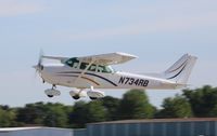 N734RB @ KOSH - Cessna 172N - by Mark Pasqualino