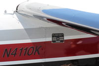 N4110K @ SZP - 1947 North American NAVION B SUPER 260, Lycoming GO-435-C2 260 Hp for 5 minutes, 240 Hp continuous, many mods. Cruise 165 mph, Max 174 mph, ceiling 18k, mfg data plate. - by Doug Robertson