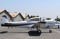 N4110K @ SZP - 1947 North American NAVION B SUPER 260, Lycoming GO-435-C2 geared engine, 260 Hp for 5 minutes, 240 Hp continuous. Cruise 165 mph, Max 174 mph. Ceiling 18k. Many mods, beautiful show plane appearance. - by Doug Robertson