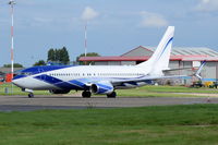 N737M @ EGSH - Departing from Norwich. - by Graham Reeve