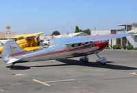 N3491V @ SZP - 1948 Cessna 195 BUSINESSLINER, Jacobs L4/R755-7 245 Hp radial engine.  Outstanding appearance/condition! - by Doug Robertson