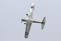 N93 @ LFSI - Convair BT-13A, Taxiing to holding point rwy 29, St Dizier-Robinson Air Base 113 (LFSI) Open day 2017 - by Yves-Q