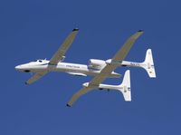 N281PR @ KOSH - Proteus over Oshkosh - by Eric Olsen