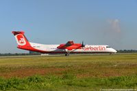 D-ABQE @ EDDL - De Havilland Canada  DHC-8-402 Dash 8 - AB BER Air Berlin - 4239 - D-ABQE - 31.07.2015 - DUS - by Ralf Winter