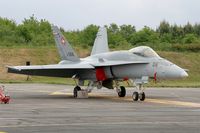 J-5016 @ LFBD - Swiss Air Force McDonnell Douglas FA-18C Hornet, Flight line, Bordeaux-Mérignac airport Air Base (LFBD-BOD) Open day 2017 - by Yves-Q