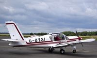 G-BYSI @ EGNE - At Gamston - by Guitarist