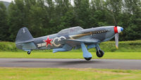G-OLEG @ EGCW - Displaying at the Bob Jones Memorial Airshow 2017.