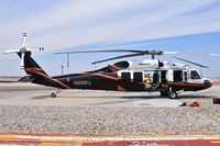 N803PJ @ KBOI - Parked on the BLM helipad. - by Gerald Howard