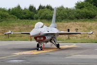 FA-134 @ LFBD - Belgian Air Force SABCA F-16AM Fighting Falcon, Flight line, Bordeaux-Mérignac BA 106 (LFBD-BOD) - by Yves-Q