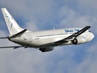 YR-BAP @ LFBD - Blue Air 0B168  take off runway 23 to Bucharest (OTP) - by JC Ravon - FRENCHSKY